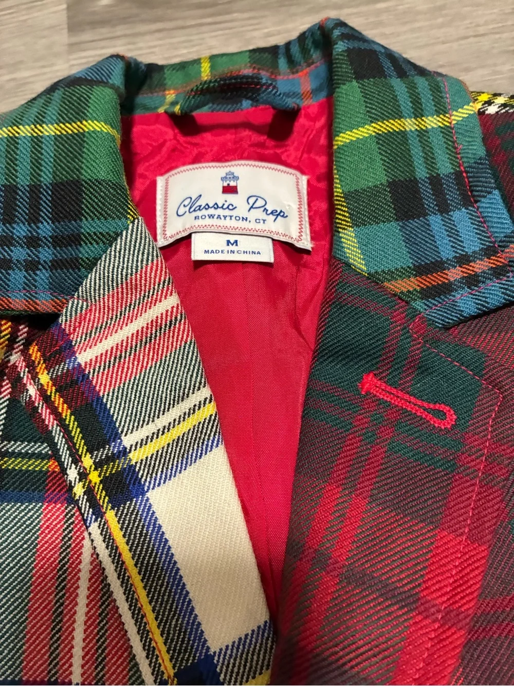 Boy’s CLASSIC PREP Tartan Blazer